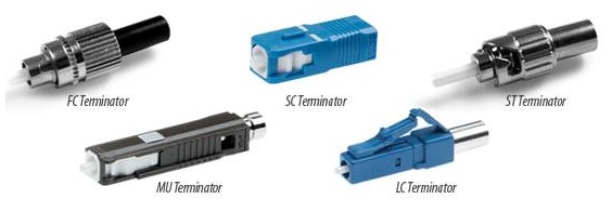 Fiber optic terminators